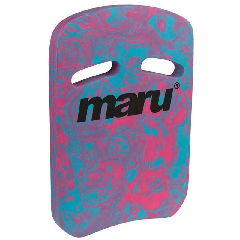 Maru - Swirl Two Grip Fitness Kickboard - Blue/Pink