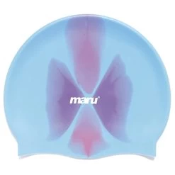 Maru - Multi-Colour Silicone Hat (Blue/Pink/Purple)