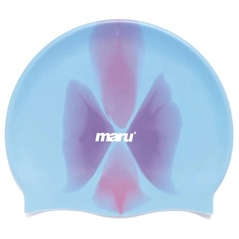 Maru - Multi-Colour Silicone Hat (Blue/Pink/Purple)