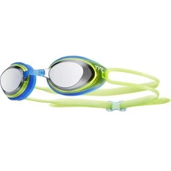 TYR - Blackhawk Racing Mirrored Junior Goggles - Silver/Yellow 719