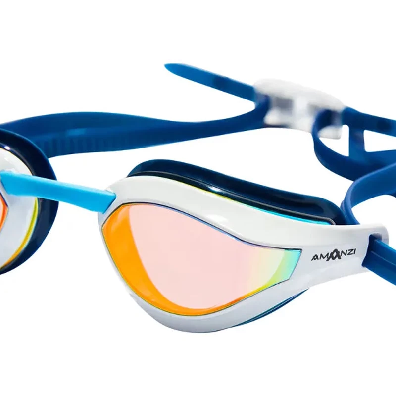 Amanzi - Dominate Sunset Mirror Goggles - White/Indigo - Image 2