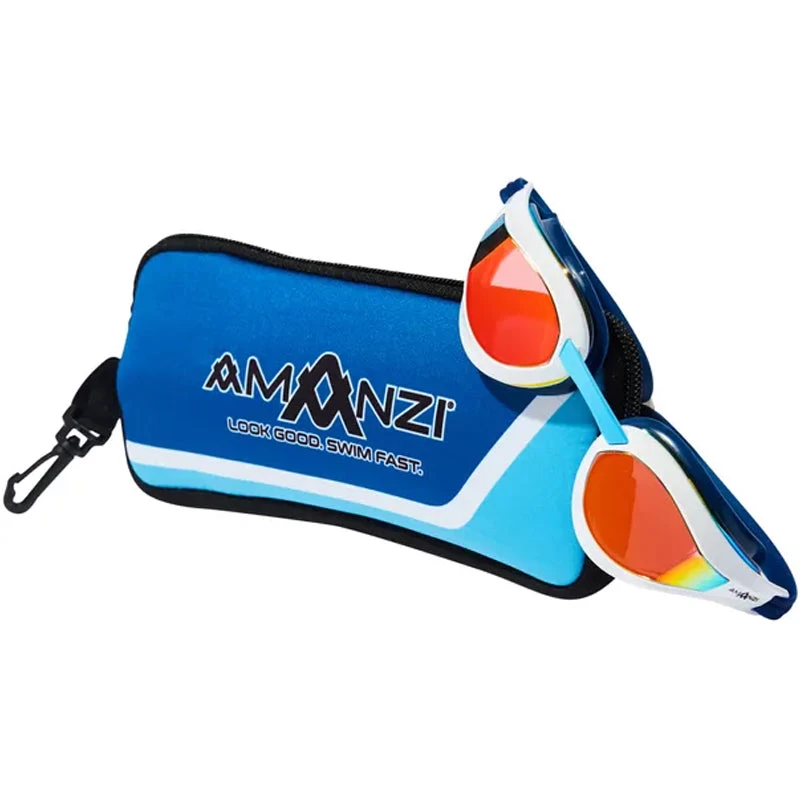 Amanzi - Dominate Sunset Mirror Goggles - White/Indigo - Image 6