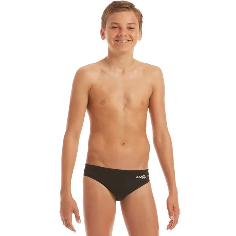 Amanzi - Jet Black Boys Briefs - Image 2