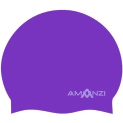 Amanzi - Signature Purple Swim Cap