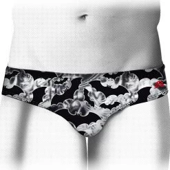Aquarapid - Men's Bat Printed Racer Brief