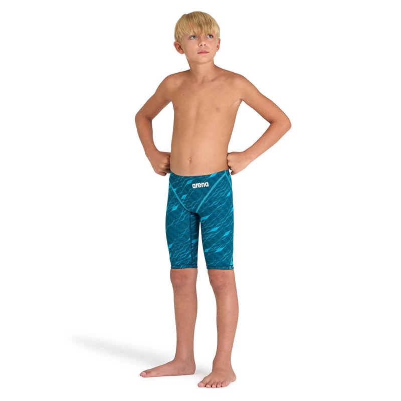 Arena - Boys Powerskin ST Next Eco Jammers – Clean/Sea Blue - Image 3