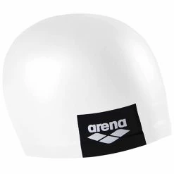 Arena - Logo Moulded Silicone Cap - White