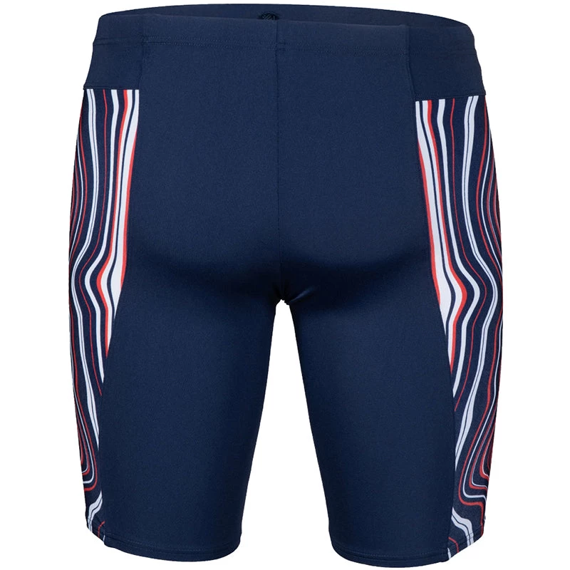 Arena - Mens Marbled Jammer - Navy/Red/Multi - Image 9