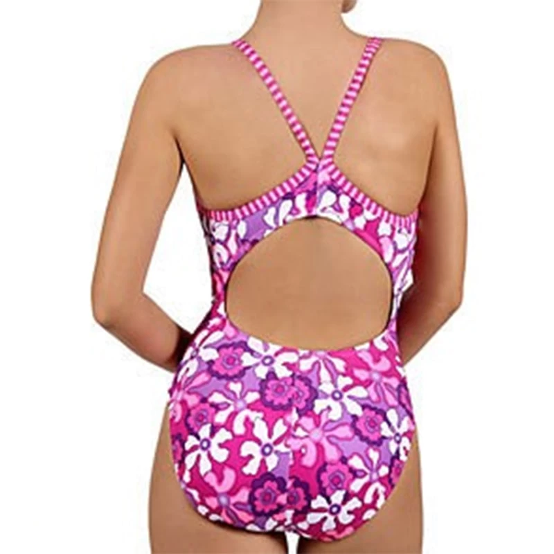 Dolfin Uglies - Peony V-2 Back One Piece Swimsuit - Image 5