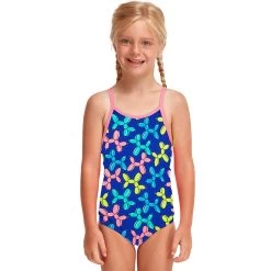 Funkita - Balloon Dog - Toddler Girls Printed One Piece
