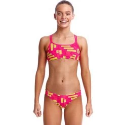 Funkita - Bar Bar - Girls Criss Cross Two Piece