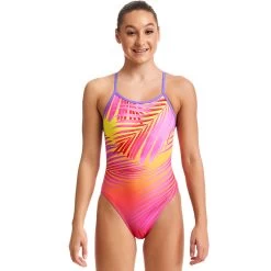 Funkita - Beach Sunset - Girls Single Strap One Piece