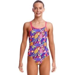 Funkita - Bee Bop - Girls Diamond Back One Piece