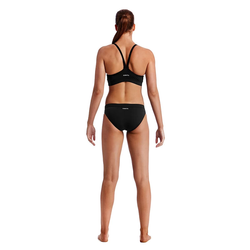 Funkita - Still Black - Ladies Sports Bikini Top - Image 5
