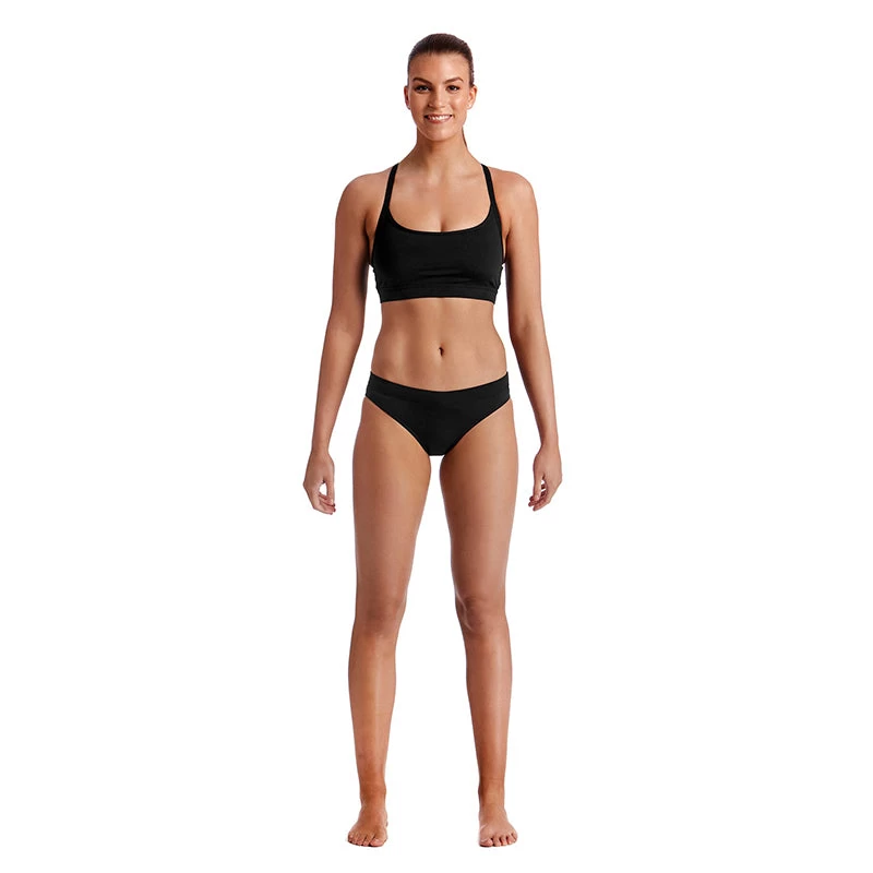Funkita - Still Black - Ladies Sports Bikini Top - Image 6