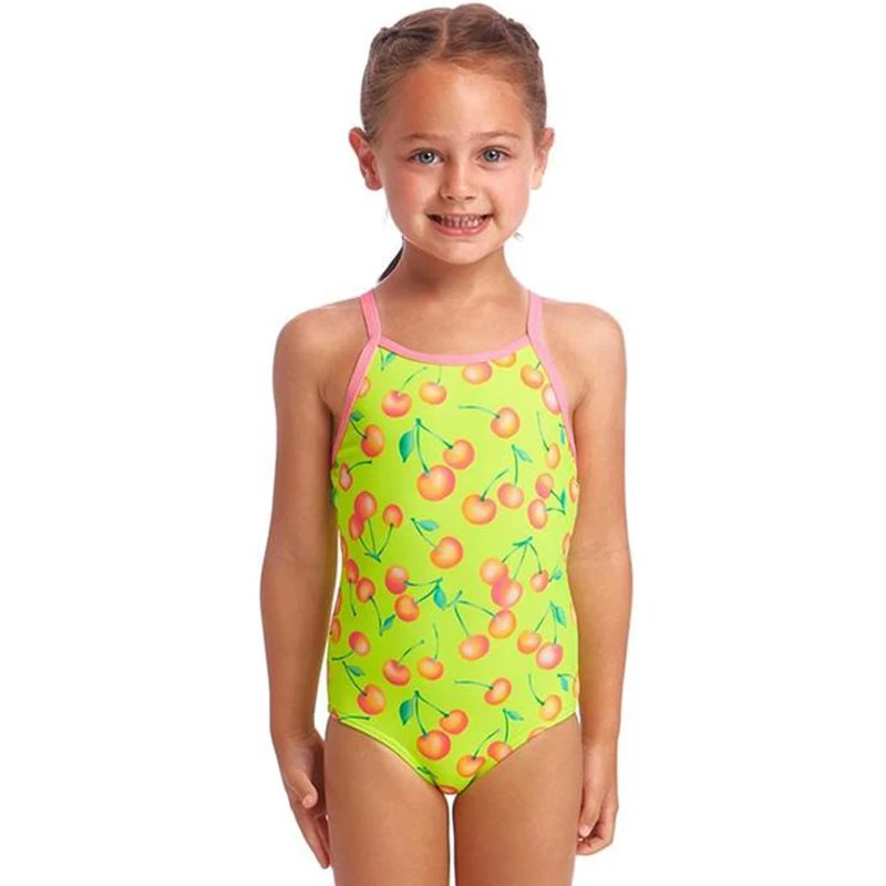 Funkita - Cherry Top - Toddler Girls Printed One Piece