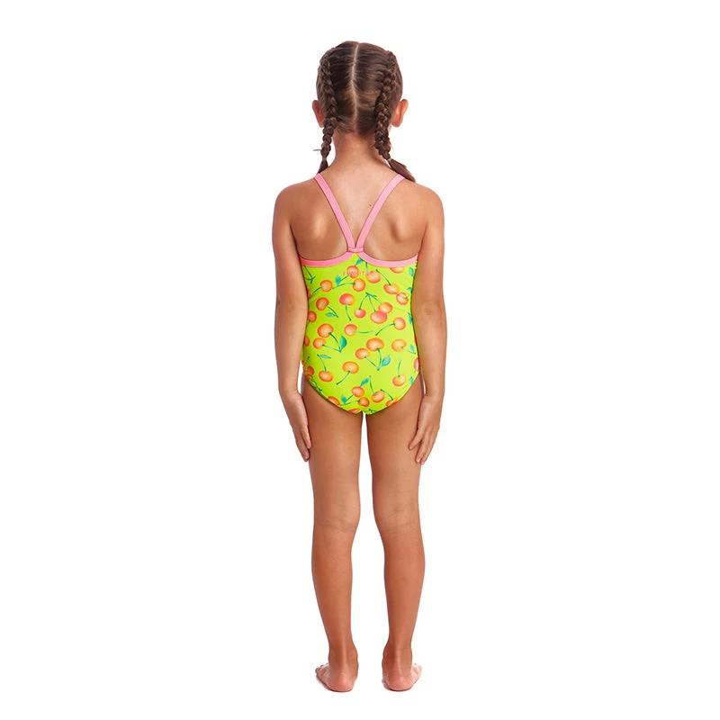 Funkita - Cherry Top - Toddler Girls Printed One Piece - Image 3