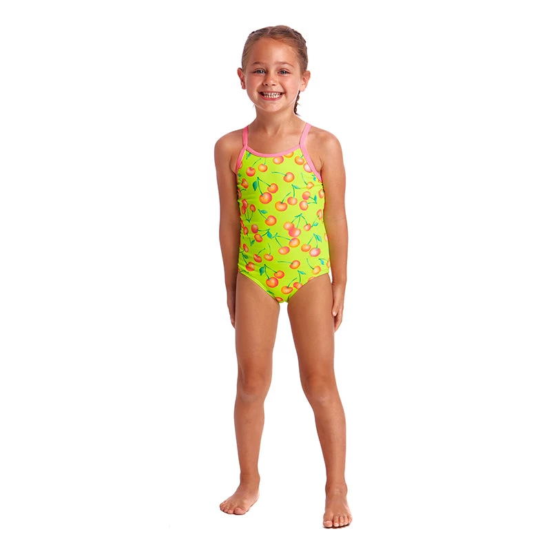 Funkita - Cherry Top - Toddler Girls Printed One Piece - Image 4