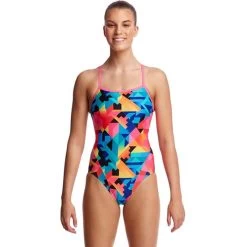 Funkita - Colour Burst - Ladies Single Strap One Piece