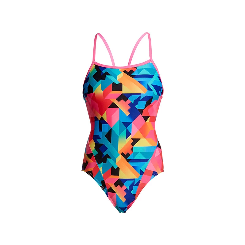Funkita - Colour Burst - Ladies Single Strap One Piece - Image 2