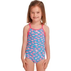 Funkita - Fancy Fish - Toddler Girls Printed One Piece
