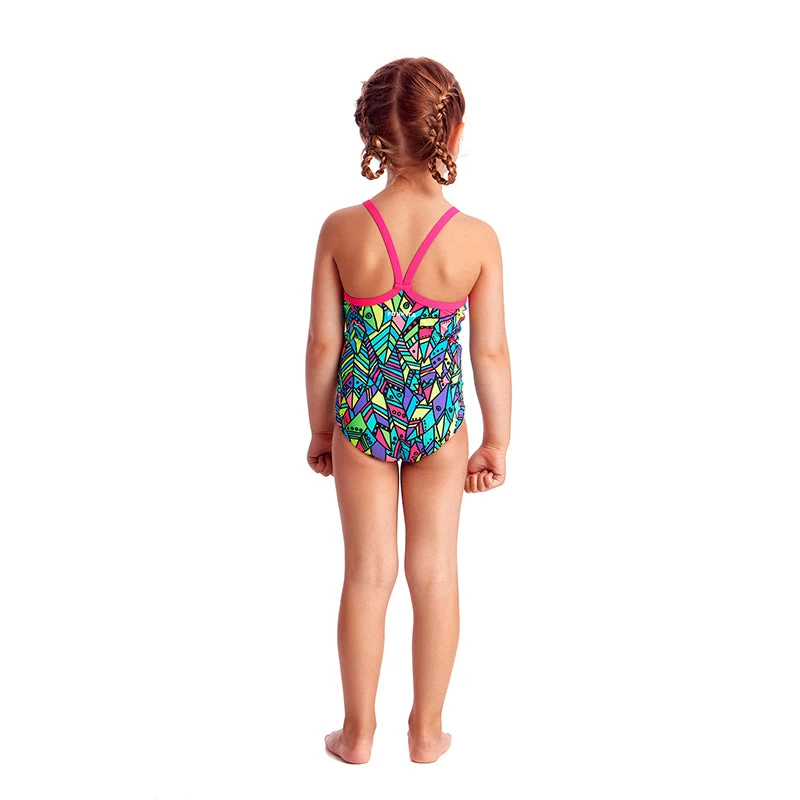 Funkita - Feather Fiesta - Toddlers Girls One Piece - Image 3