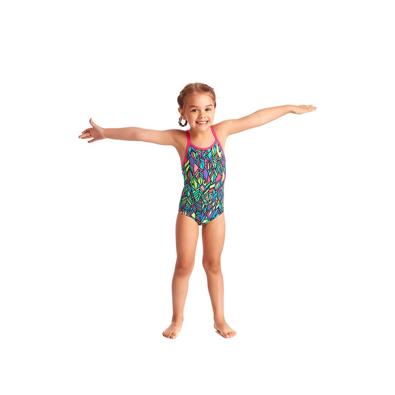 Funkita - Feather Fiesta - Toddlers Girls One Piece - Image 6
