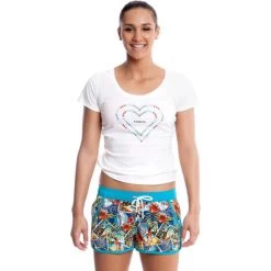 Funkita - Postcard Paradise - Ladies Beachwear Boardshorts