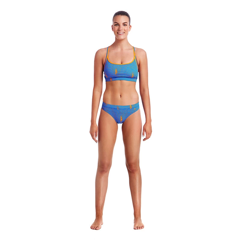 Funkita - Ocean Swim - Ladies Bikini Sports Top - Image 4