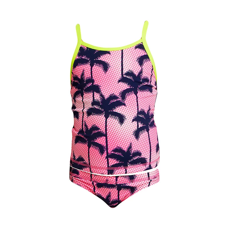 Funkita - Pop Palms - Toddler Girls Swim Steady Tankini & Brief - Image 2