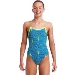 Funkita - Ripple Effect - Girls Single Strap One Piece