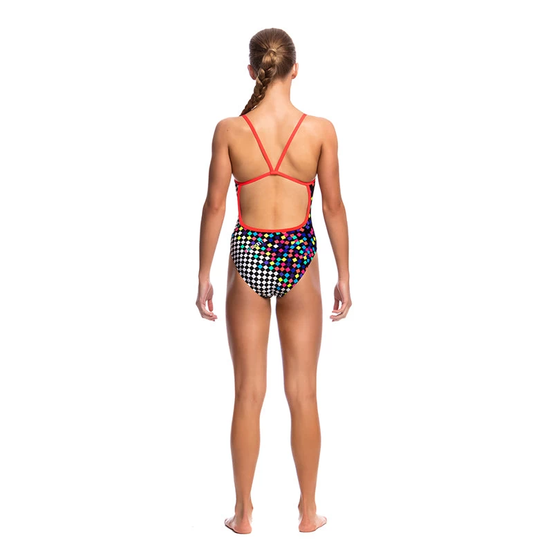 Funkita - Scatter Brain - Girls Single Strap One Piece - Image 3