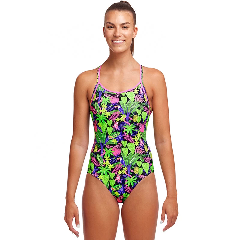 Funkita - Sloth Slumber - Ladies Diamond Back One Piece