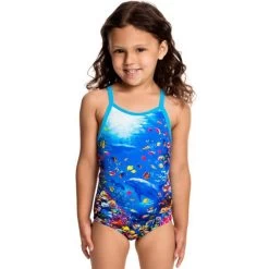Funkita - Fantasy Reef - Toddelrs Printed One Piece