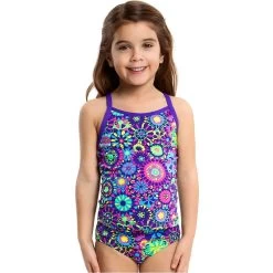 Funkita - Chelsea Flower - Toddlers Girls Tankini & Brief