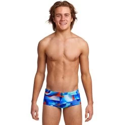 Funky Trunks - Battle Blue - Boys Sidewinder Trunks
