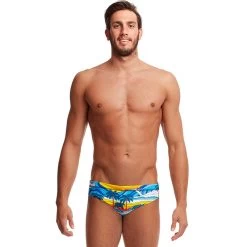 Funky Trunks - Beach Bum - Mens Eco Classic Briefs