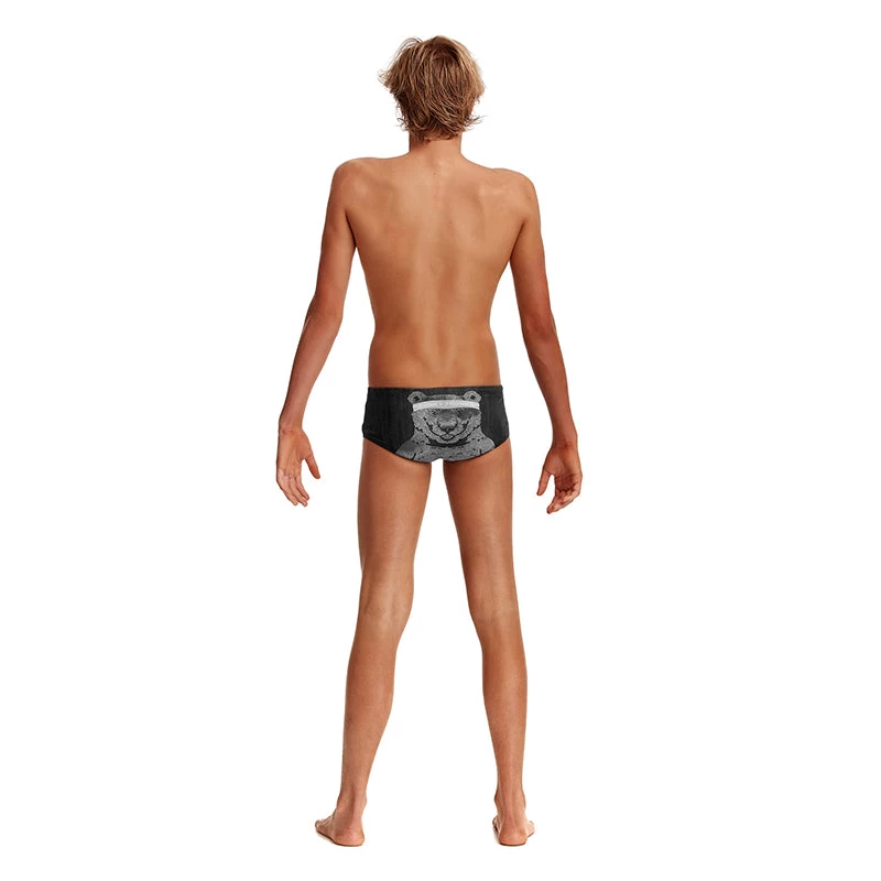 Funky Trunks - Bear Bum - Boys Sidewinder Trunks - Image 3
