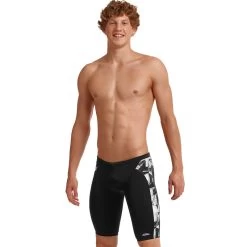 Funky Trunks - Black Tint - Mens Training Jammers