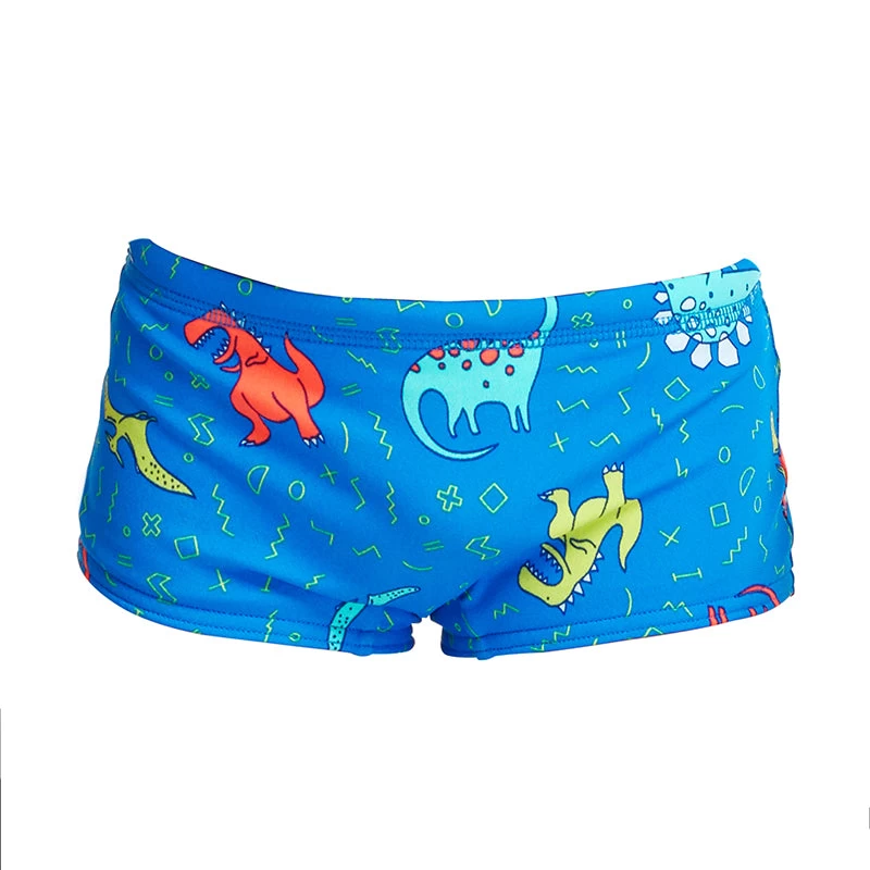 Funky Trunks - Dino Soup - Toddler Boys Printed Trunks - Image 2