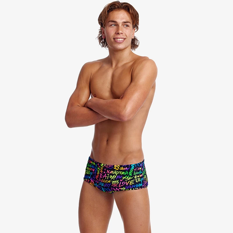 Funky Trunks - Love Funky - Mens Sidewinder Trunks - Image 4