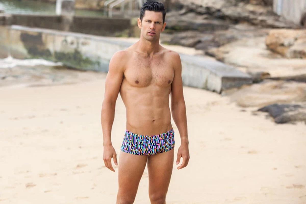 Funky Trunks - Trunk Lines Mens Classic Trunks - Image 5