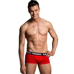 Funky Trunks - Still Red - Mens Underwear Trunks