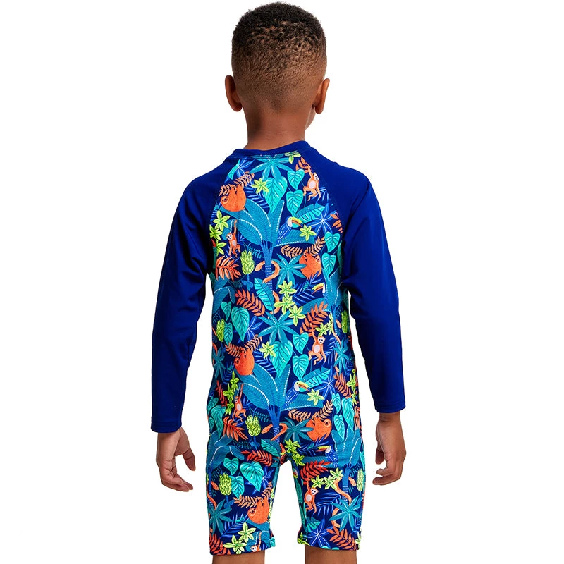 Funky Trunks - Slothed - Toddler Boys Go Jump Suit - Image 3