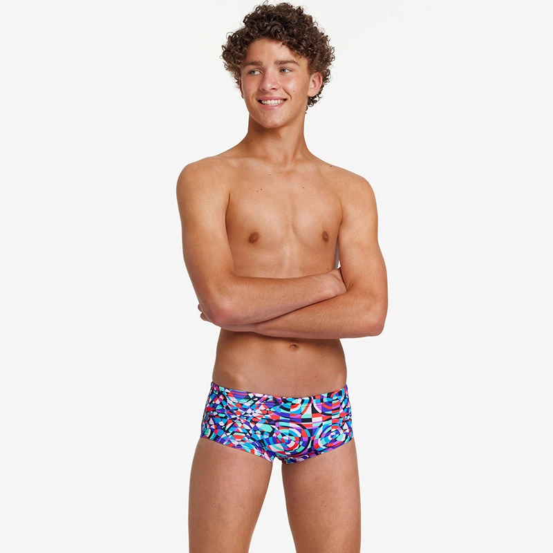 Funky Trunks - Video Star - Boys Sidewinder Trunks - Image 3