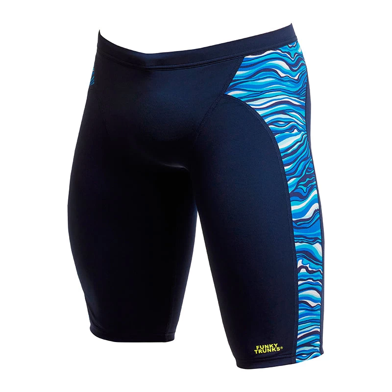Funky Trunks - Wild Water - Mens Eco Training Jammers - Image 2