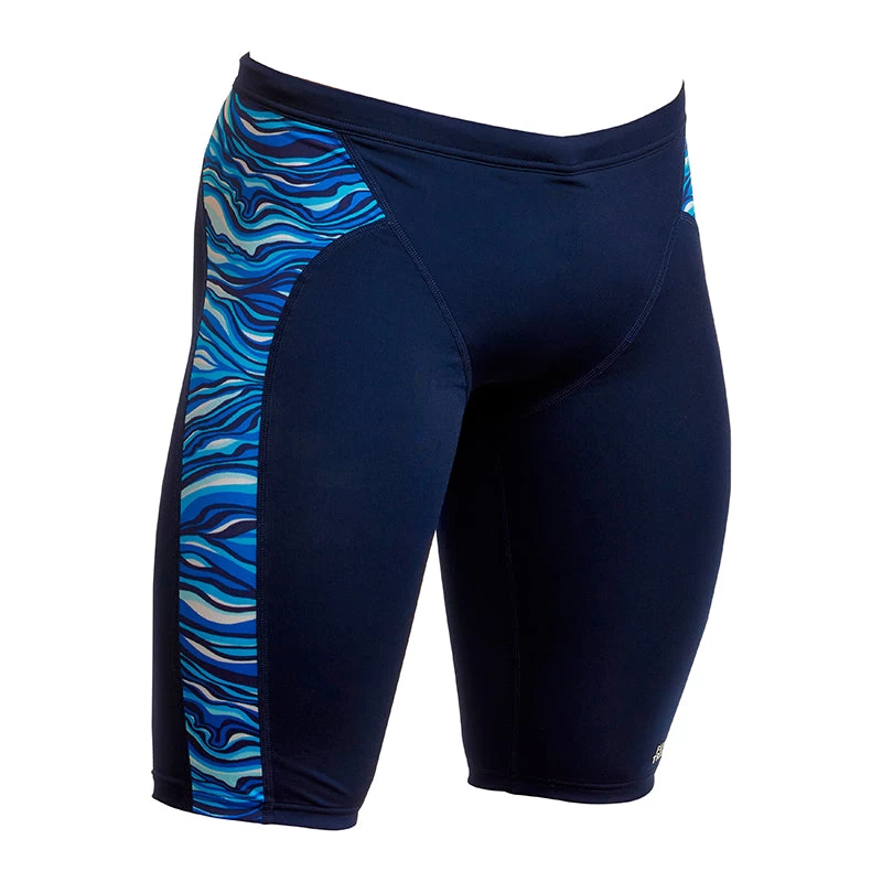 Funky Trunks - Wild Water - Mens Eco Training Jammers - Image 3