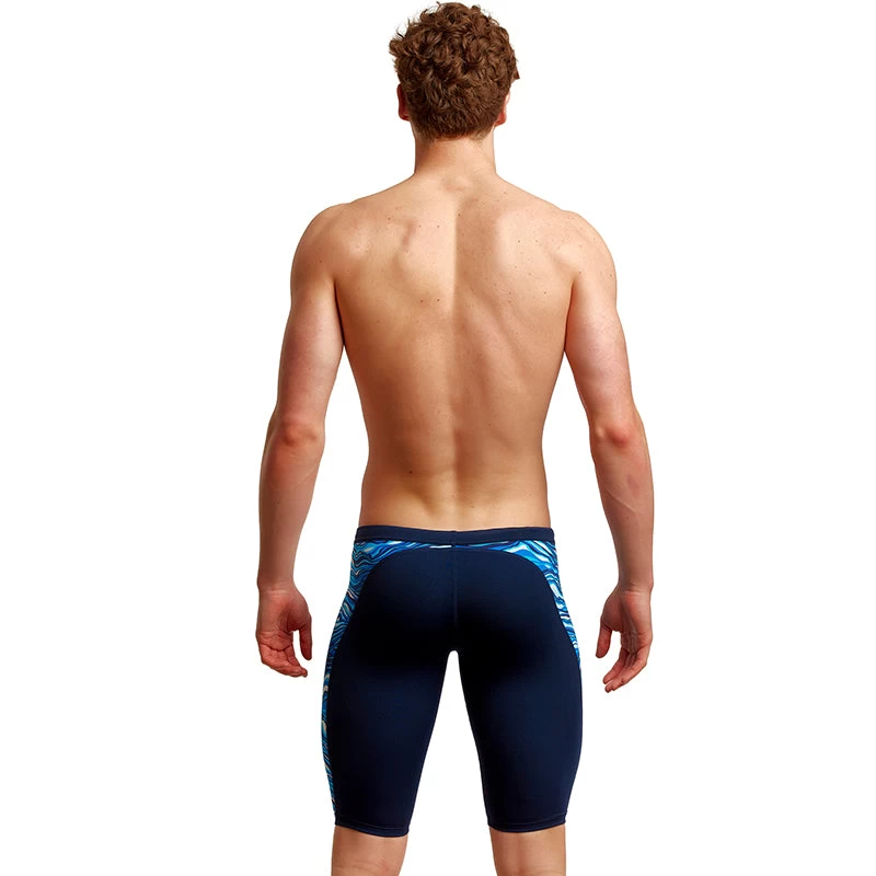 Funky Trunks - Wild Water - Mens Eco Training Jammers - Image 4