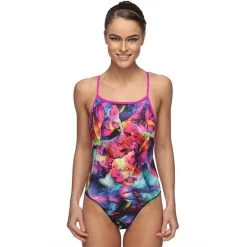 Maru - Butterfly Pacer Vision Back Ladies Swimsuit - Purple