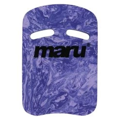 Maru - Swirl Two Grip Fitness Kickboard - Dark Purple/Purple